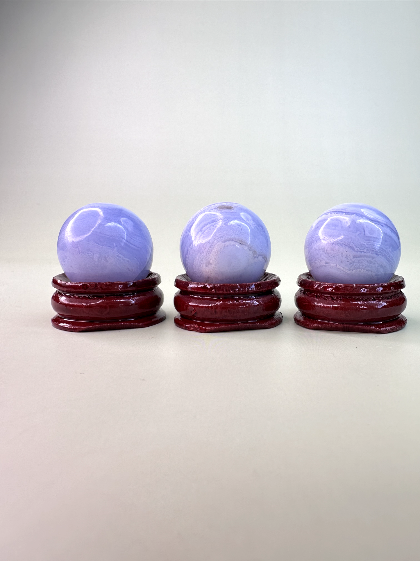 Blue Lace Agate Spheres *RARE*