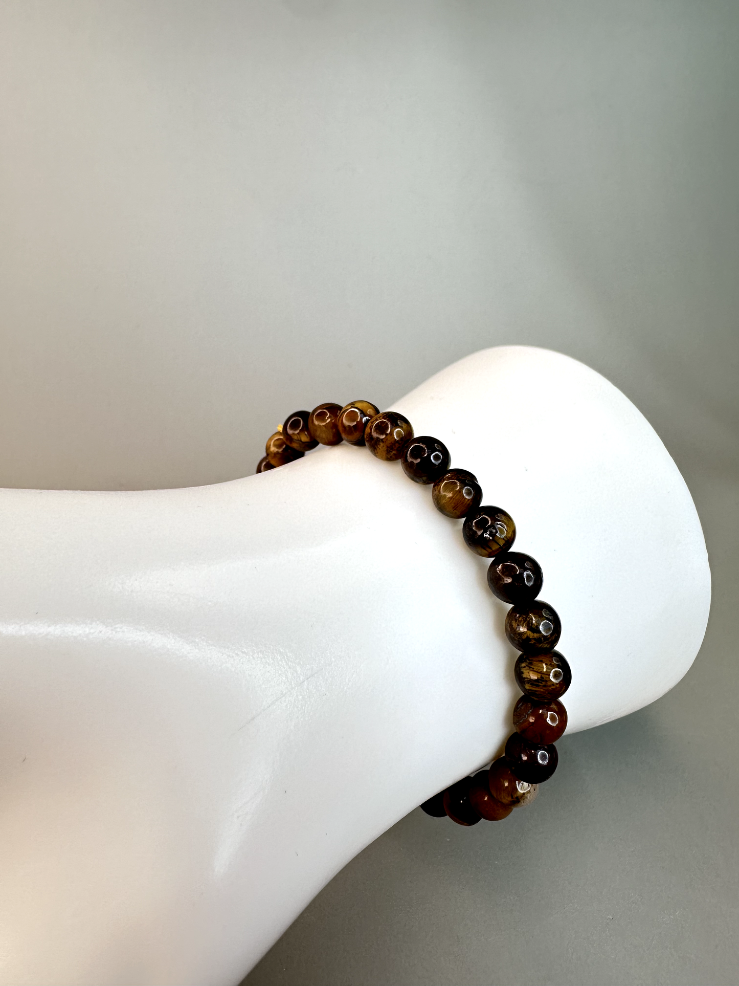 6mm Yellow Tiger's Eye Bracelet