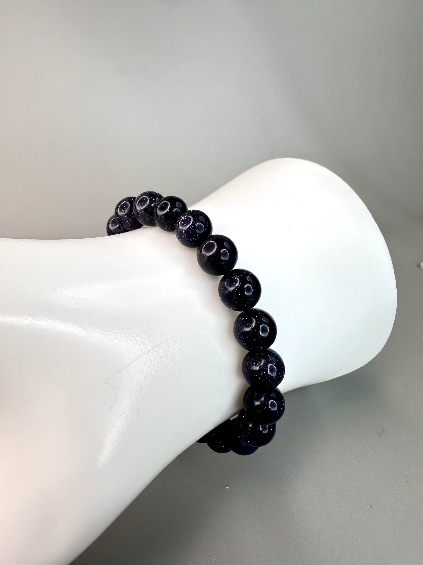 8mm Blue Sandstone Bracelet
