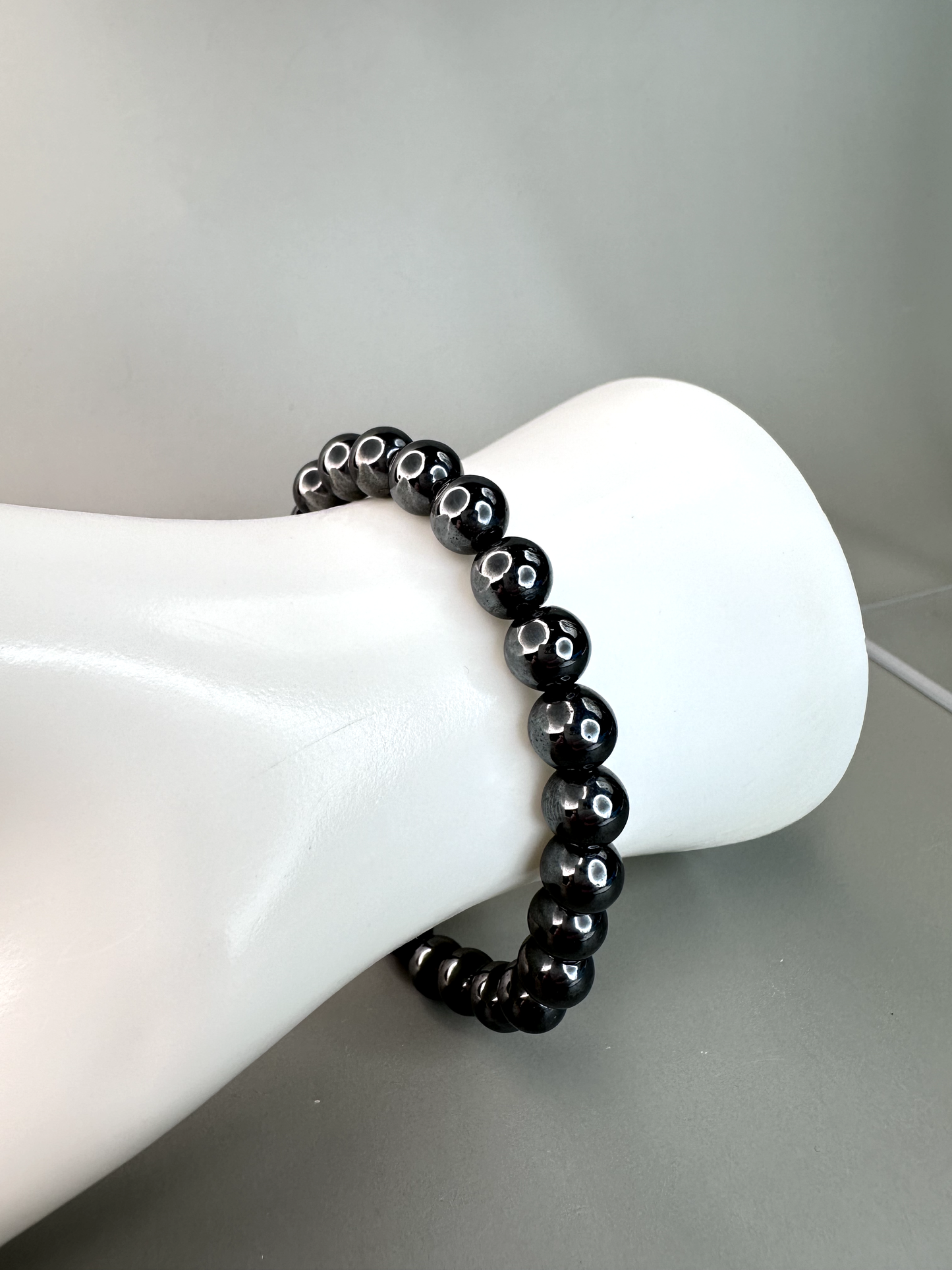 8mm Hematite Bracelet