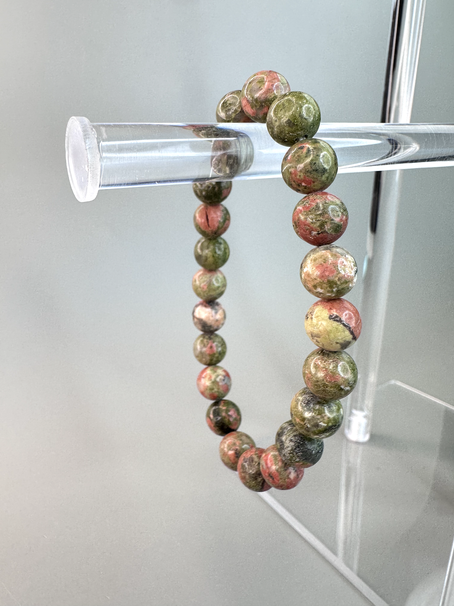8mm Unakite Bracelet