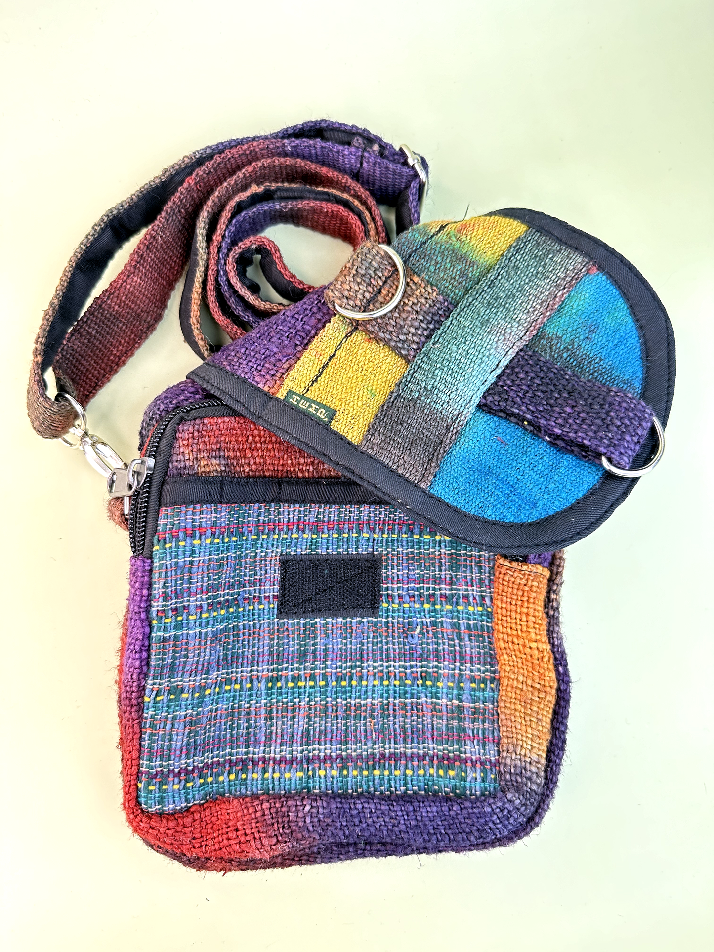 Hemp Convertible Purse 2 | Adjustable and Removable Straps