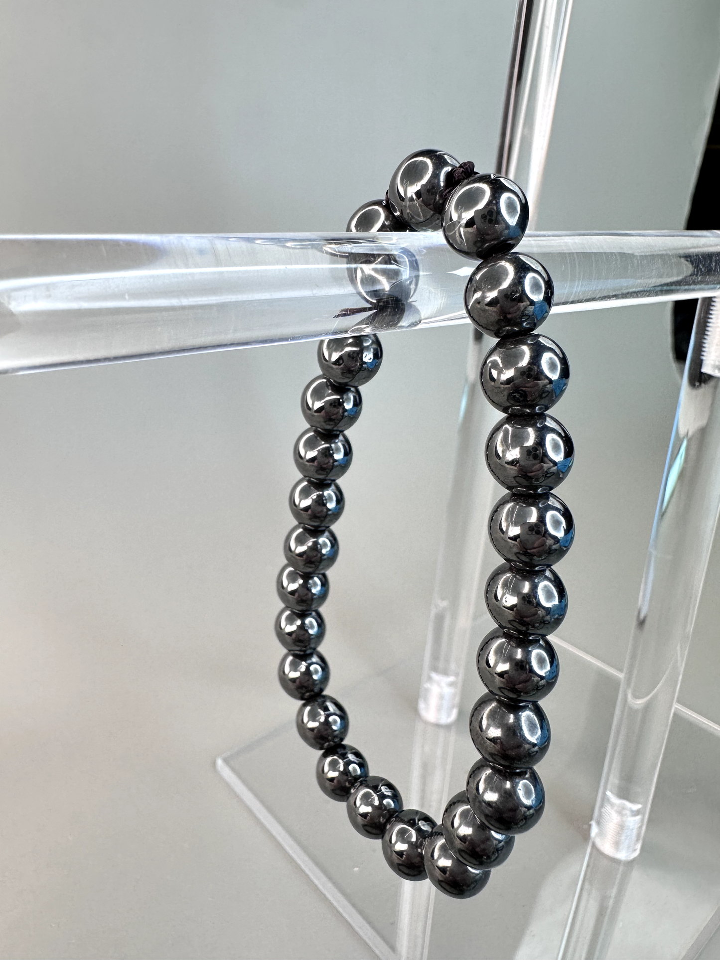 8mm Hematite Bracelet