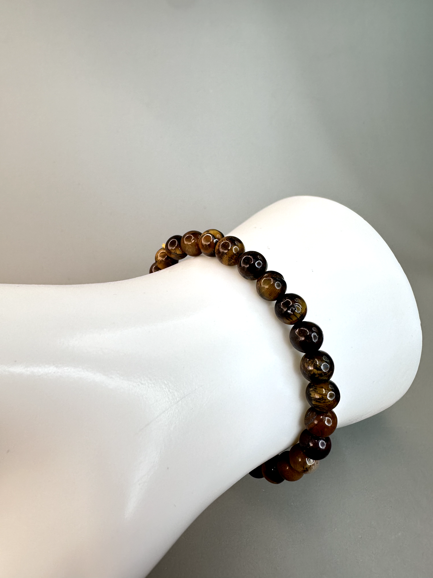 6mm Yellow Tiger's Eye Bracelet