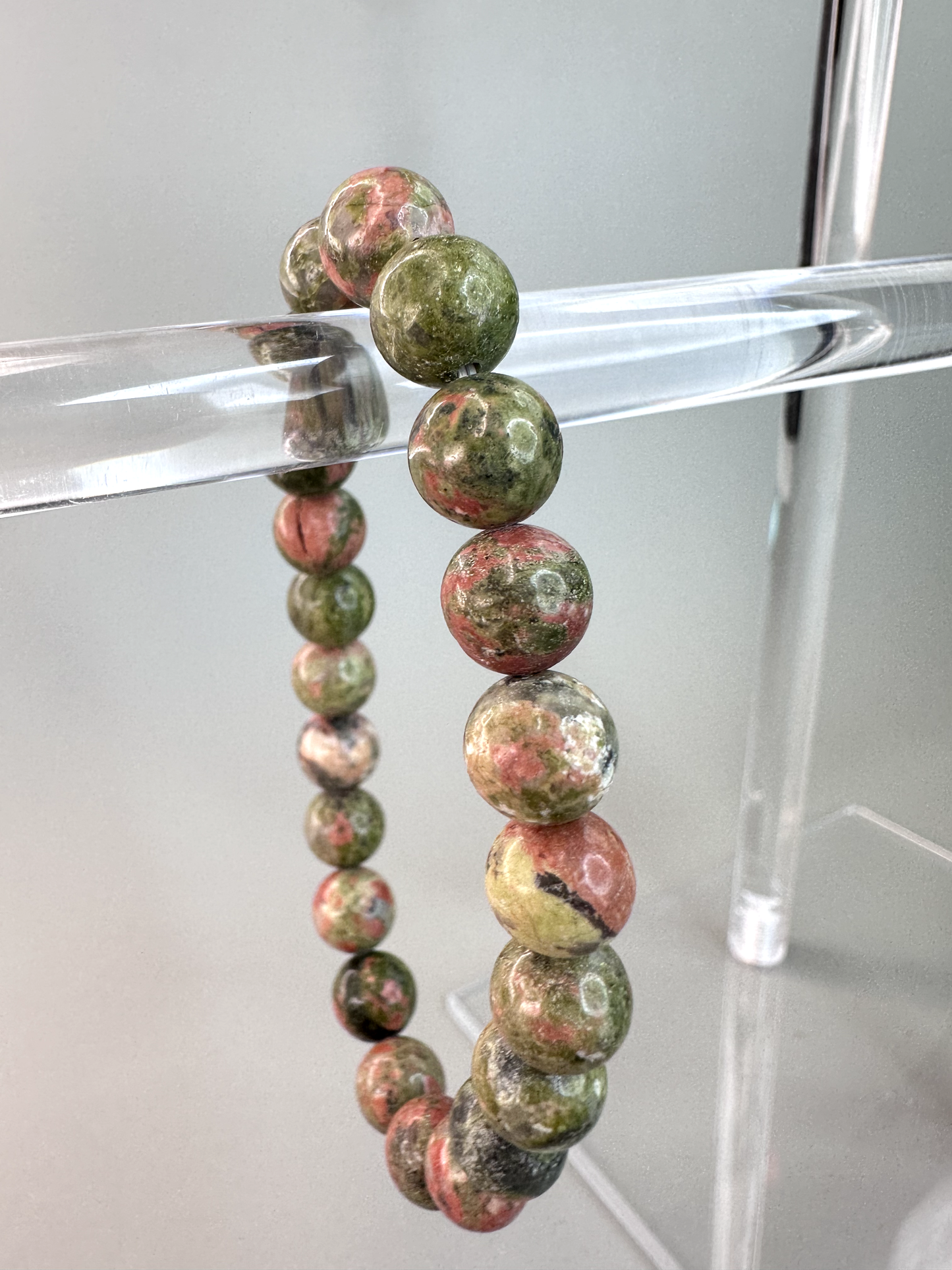 8mm Unakite Bracelet