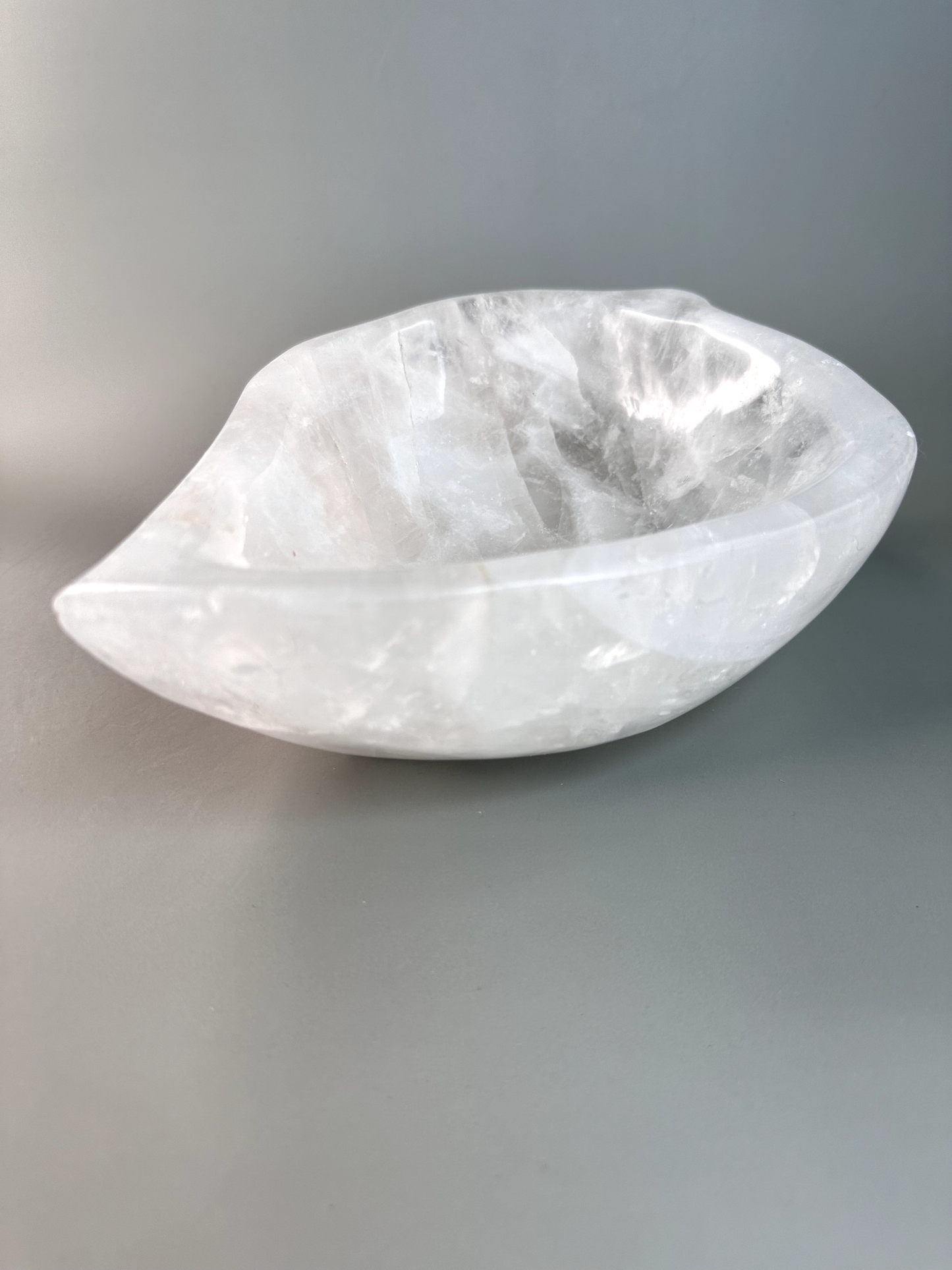 XL Quartz Leaf Bowl (Chunky) | Statement