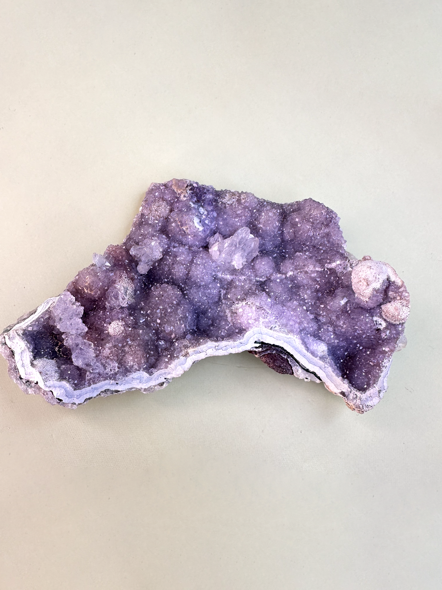 Rainbow Amethyst Slab 1