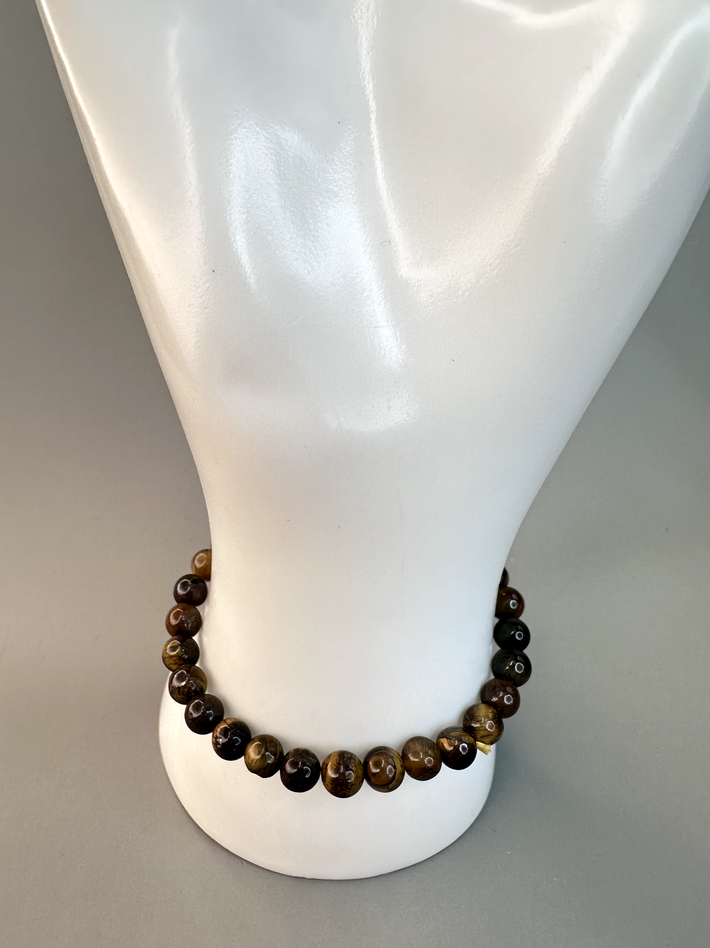 6mm Yellow Tiger's Eye Bracelet