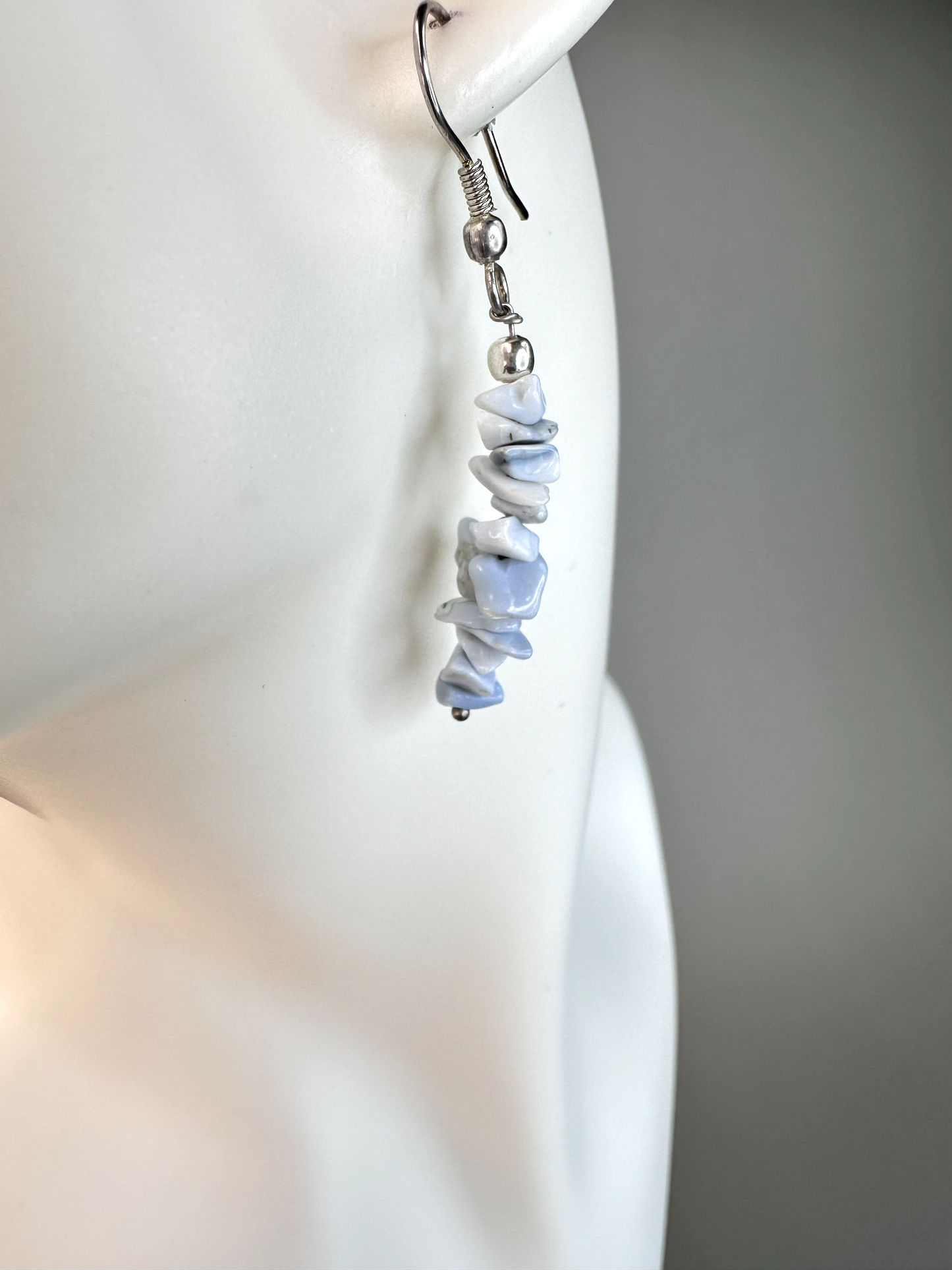 Owyhee Opal Chip | Sterling Silver Earrings