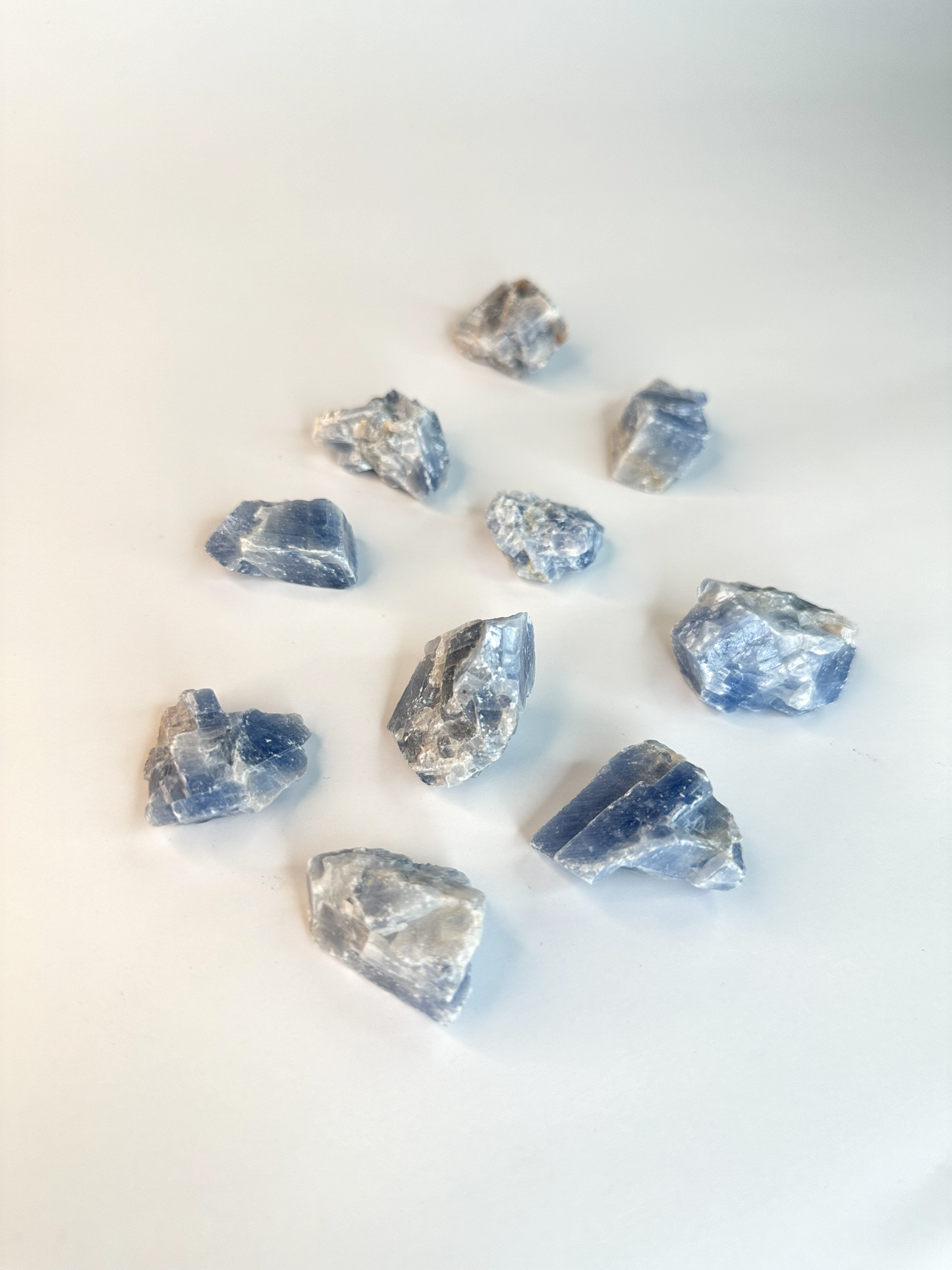 Raw Blue Small Calcite Chunk