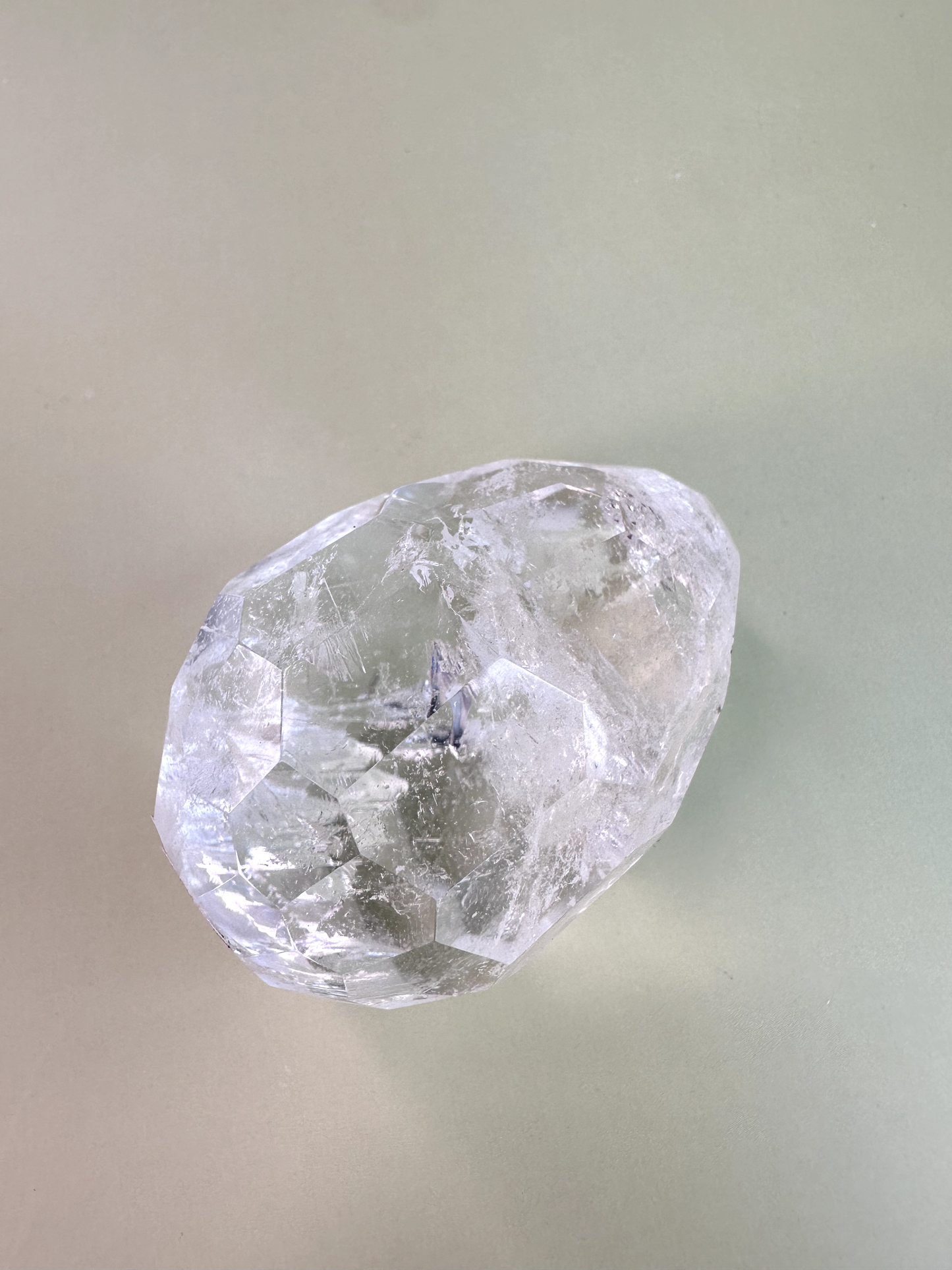 Lemurian Quartz Faceted 2| Standing Egg
