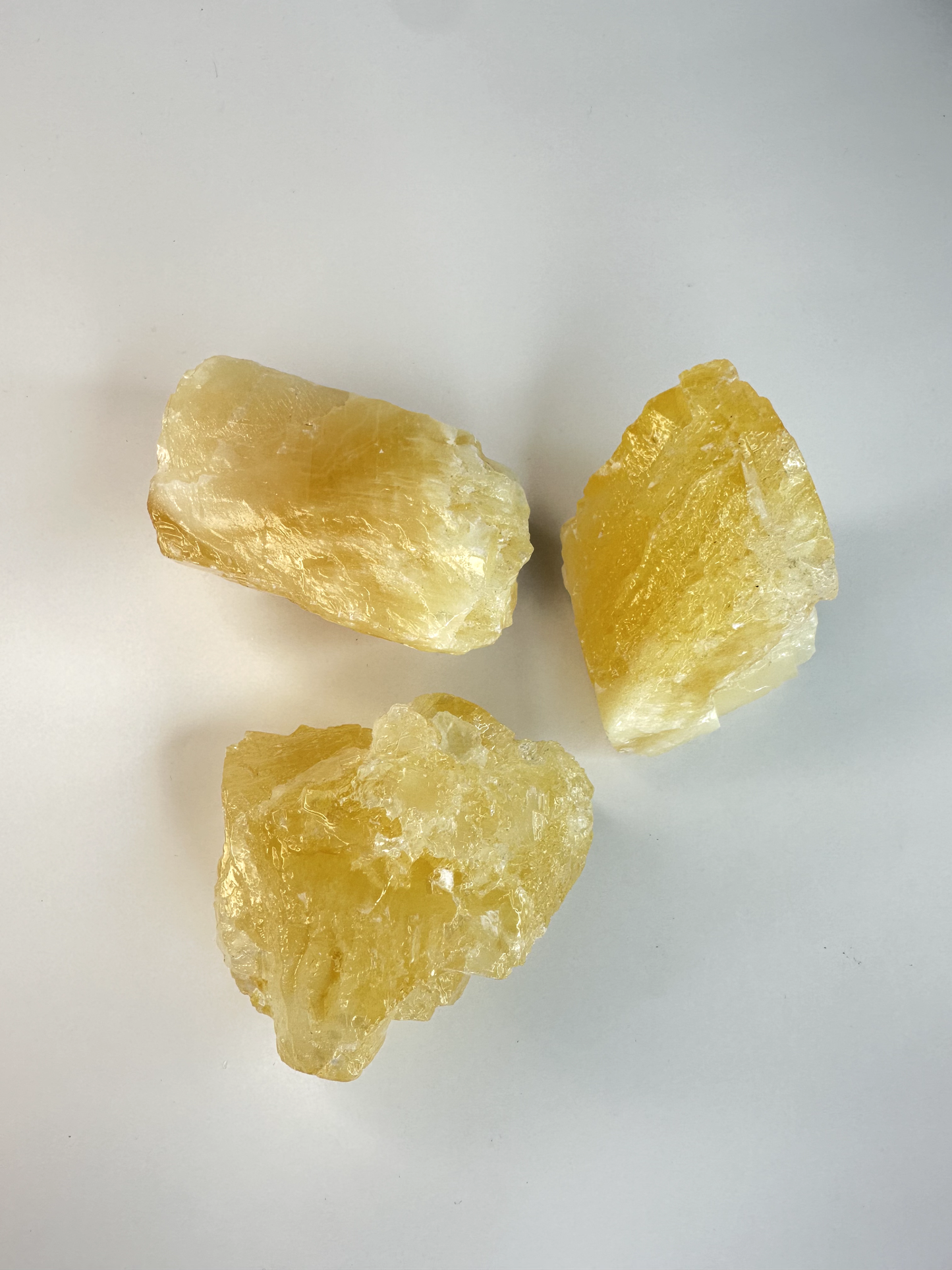 Raw Orange Calcite Chunks