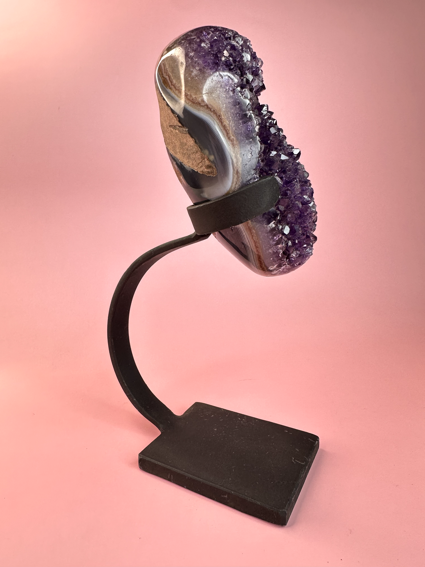 Amethyst Free Form | Removeable Stand