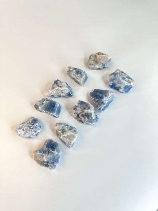 Raw Blue Small Calcite Chunk