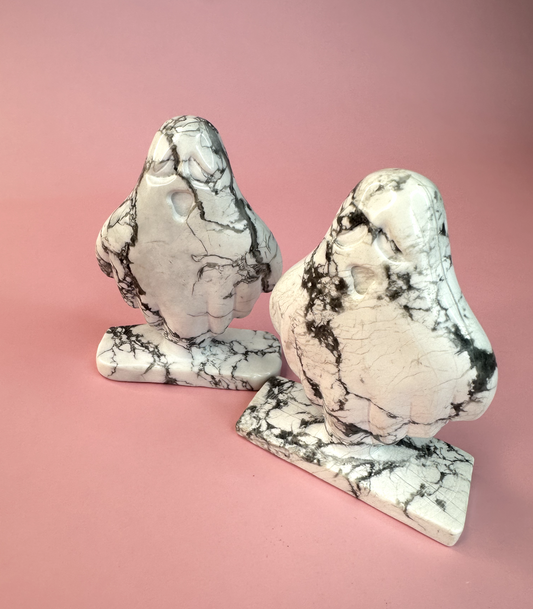 Howlite Standing Ghosts