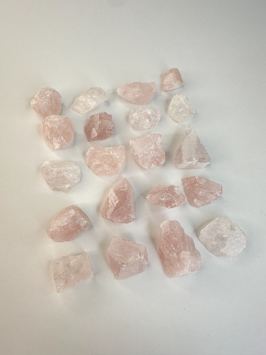 Raw Rose Quartz MINI