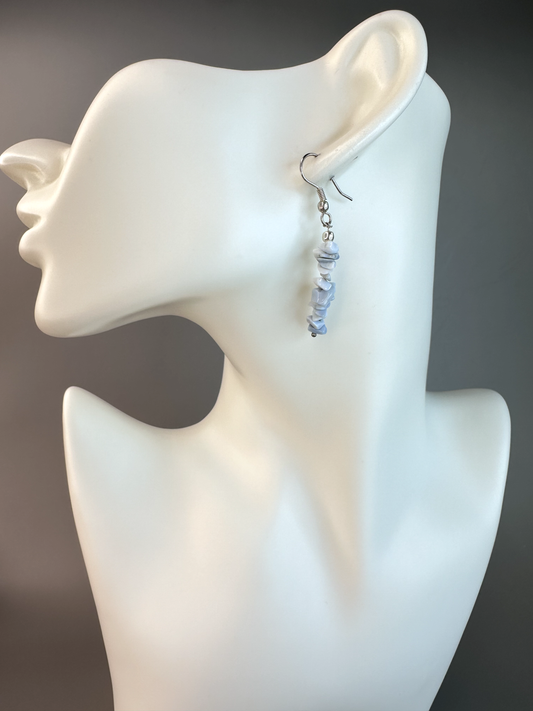 Owyhee Opal Chip | Sterling Silver Earrings