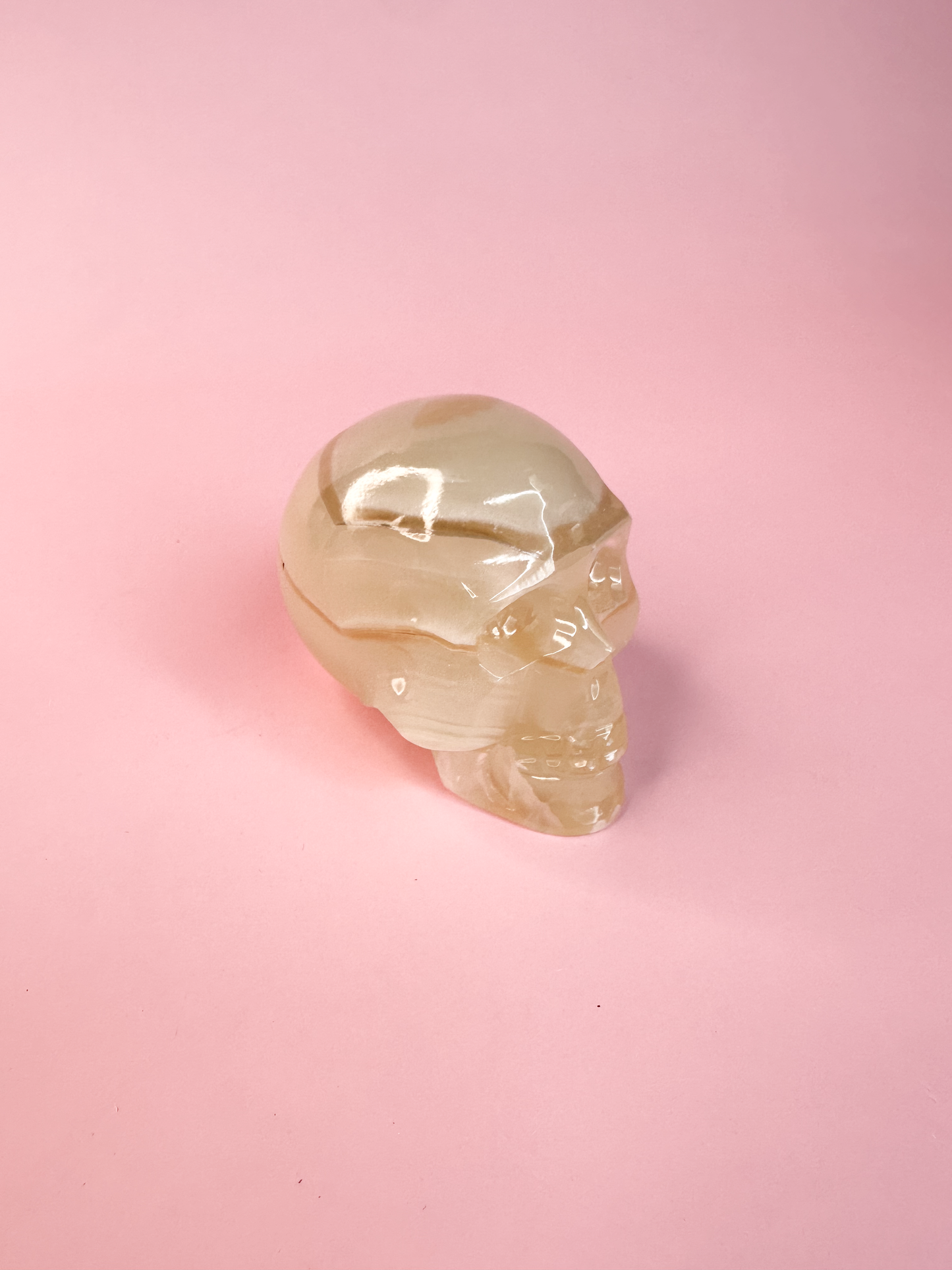 Green Onyx Skull 3