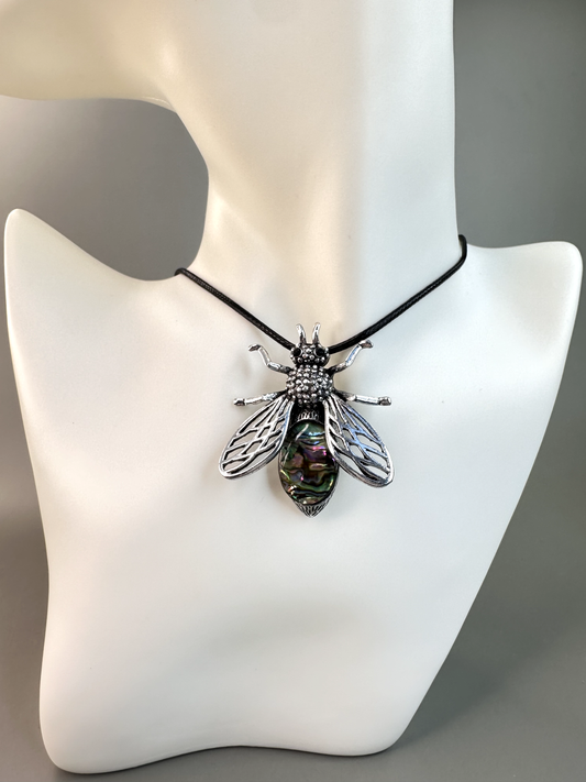 Abalone Insect Pendant | Pins