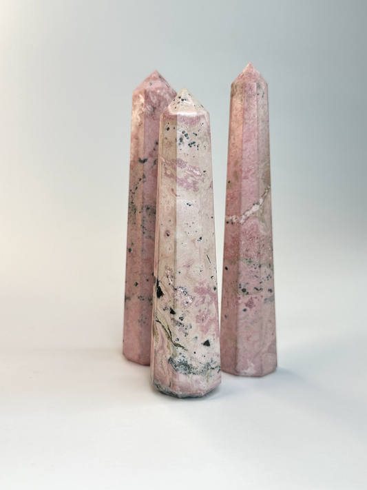 Indian Rhodonite Towers