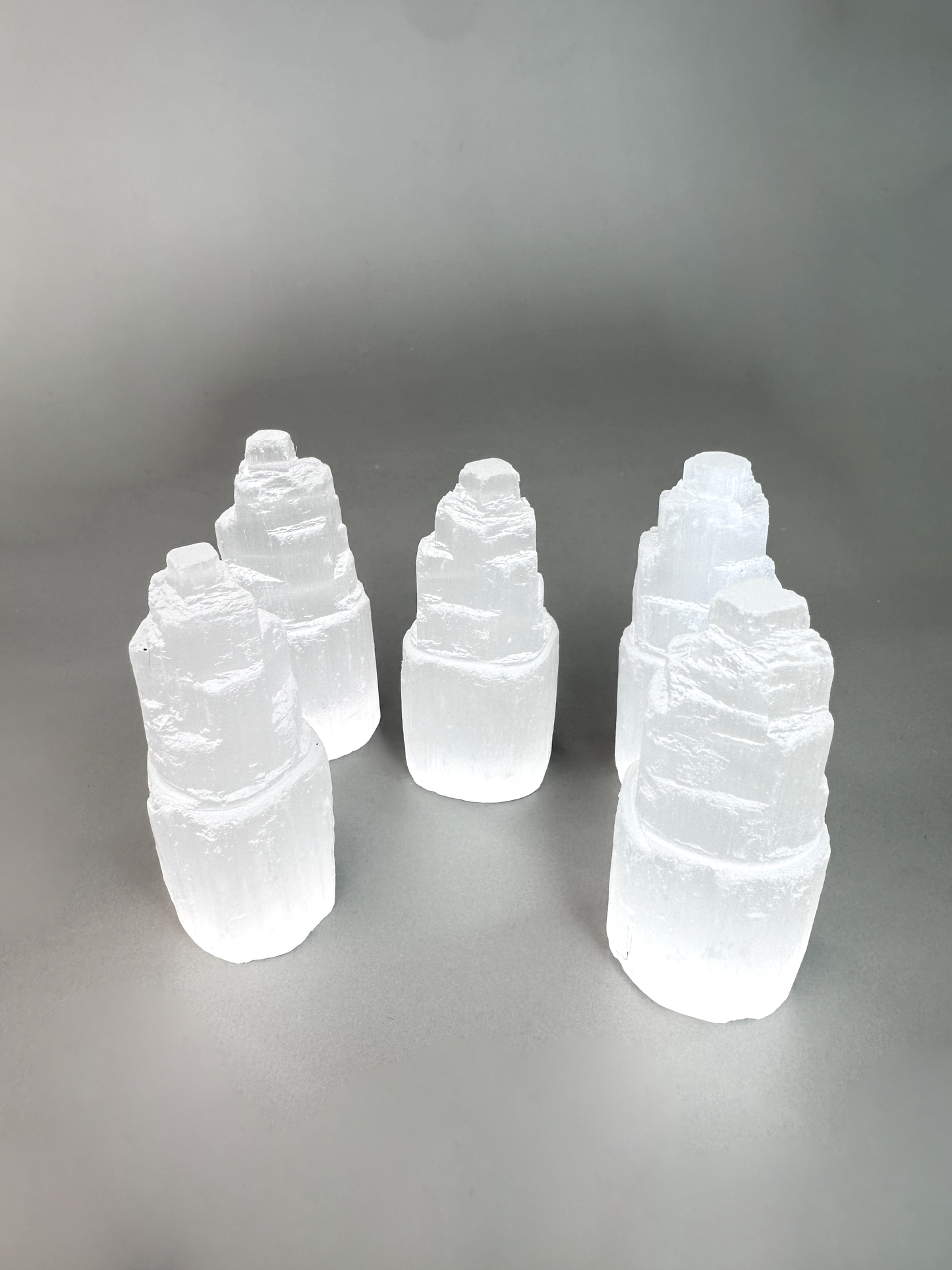 Satin Spar (Selenite) Towers