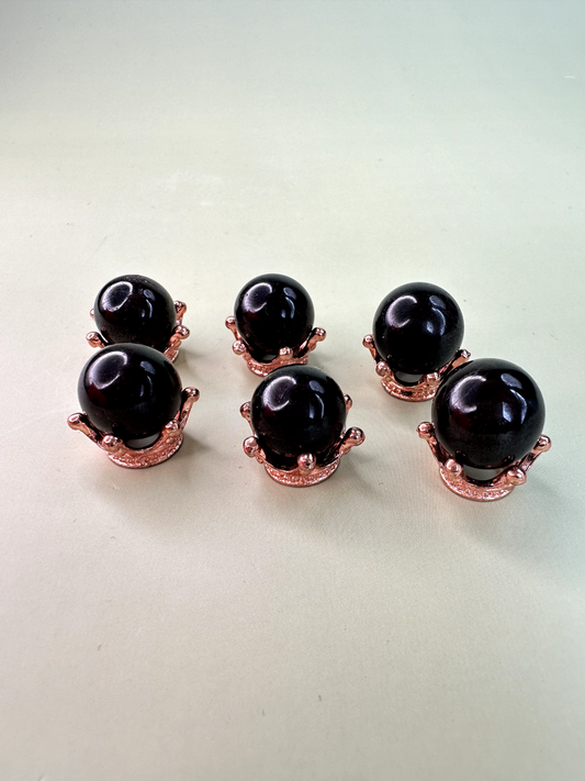 Star Garnet Mini Spheres