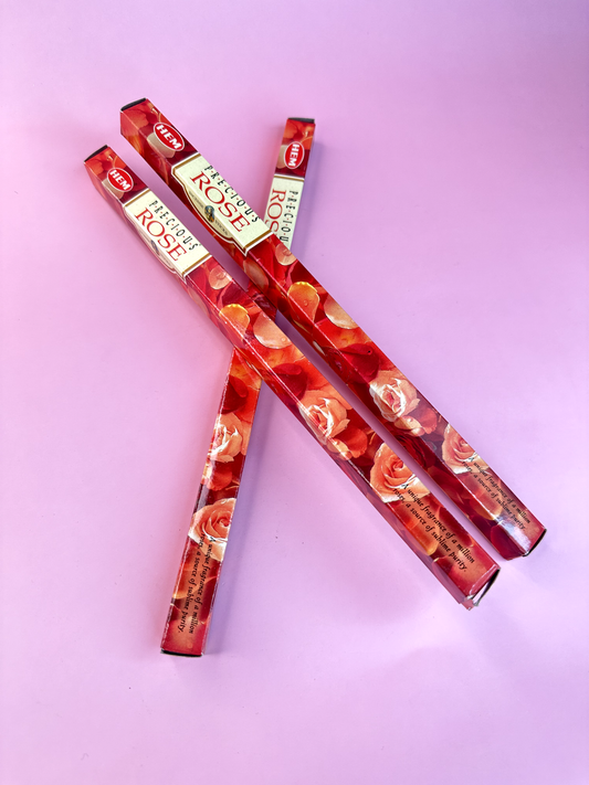 Precious Rose Incense (8 Sticks)