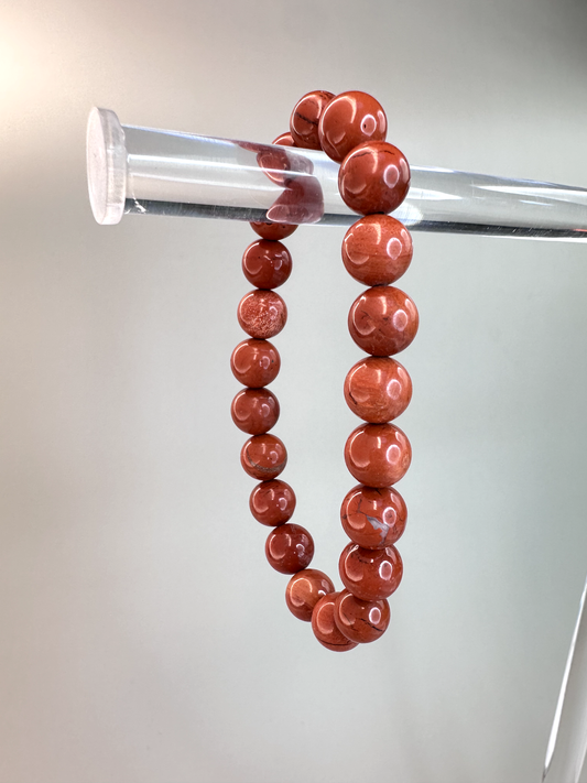 8mm Red Jasper Bracelet