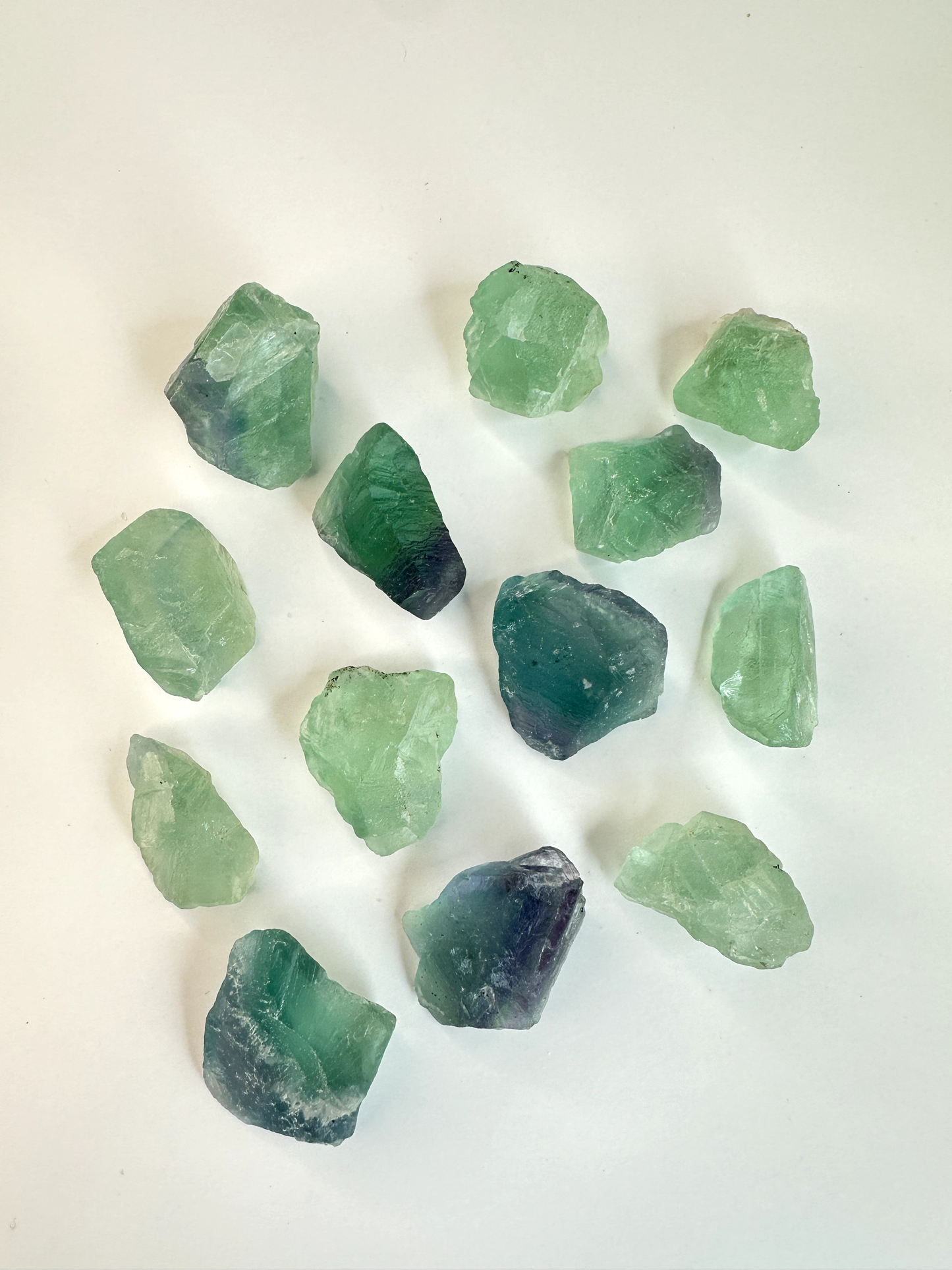 Small Raw Green Fluorite