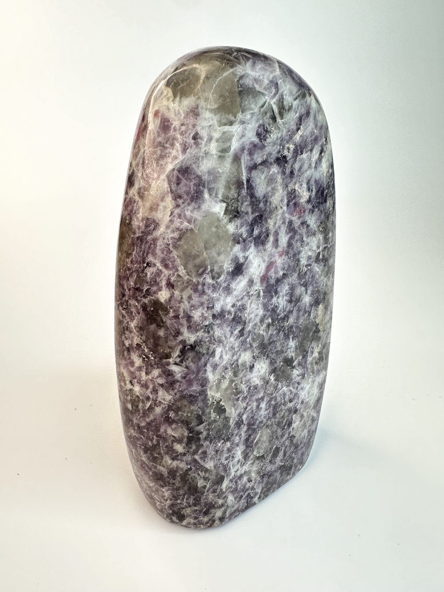 Unicorn Stone Free Form (Lepidolite, Smoky Quartz, Pink Tourmaline) *RARE*