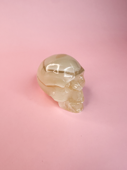 Green Onyx Skull 3