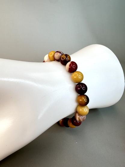 8mm Mookaite Jasper Bracelet