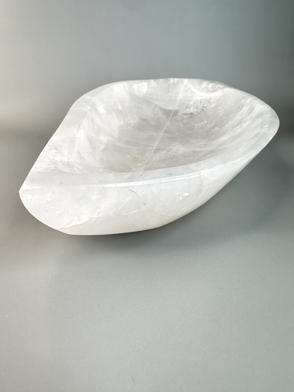 XL Quartz Leaf Bowls (Long) | Statement