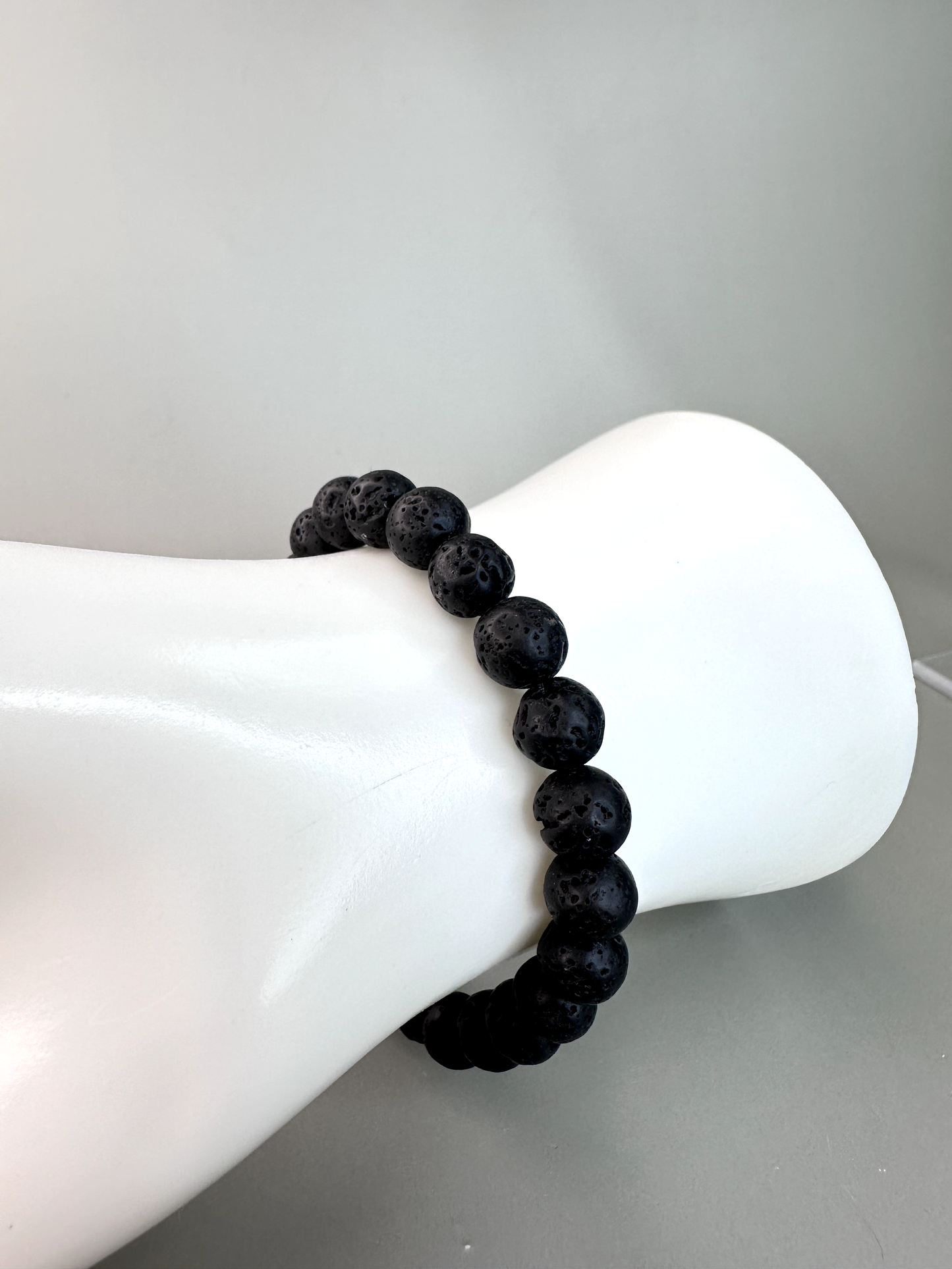 8mm Lava Stone Bracelet