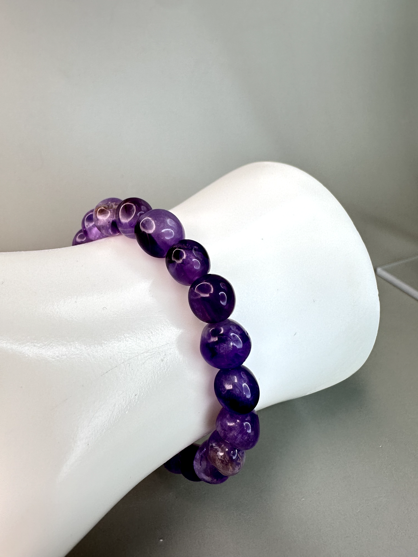 7mm Amethyst Nugget Bracelet