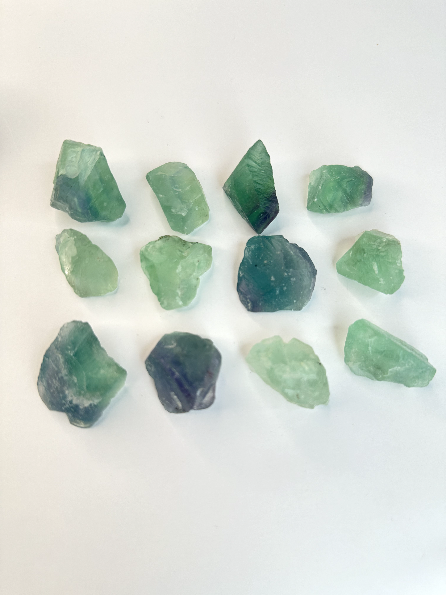 Small Raw Green Fluorite