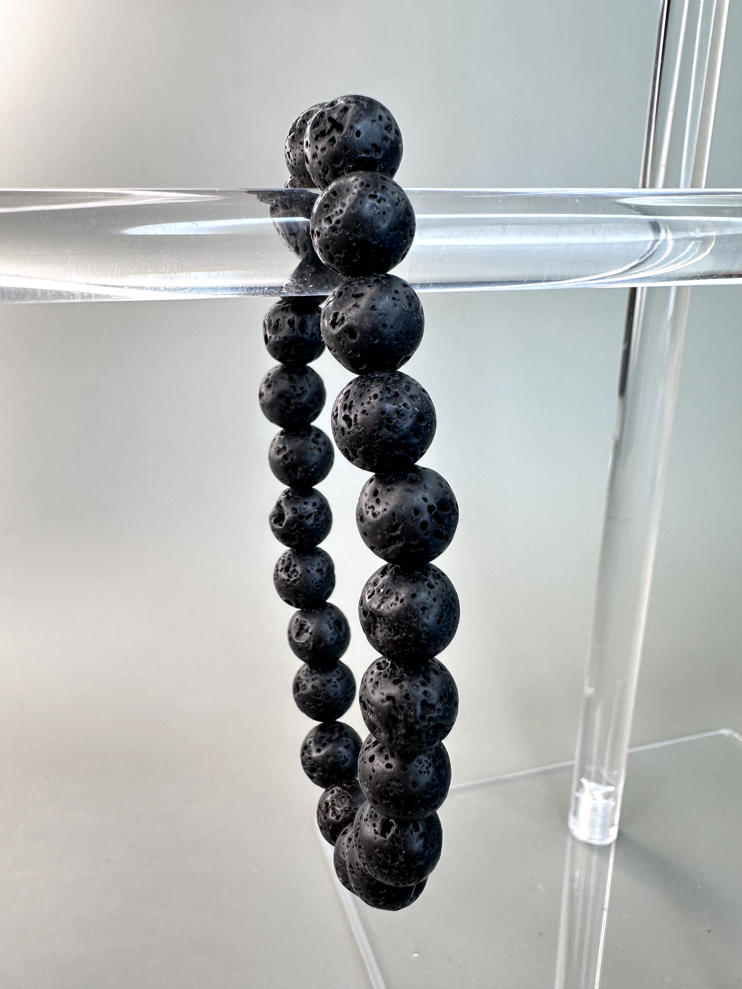 8mm Lava Stone Bracelet