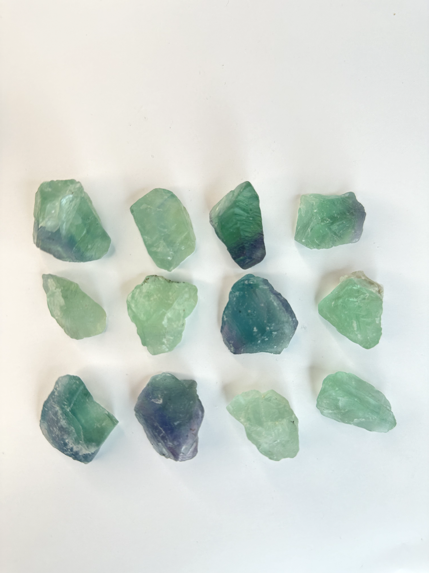 Small Raw Green Fluorite