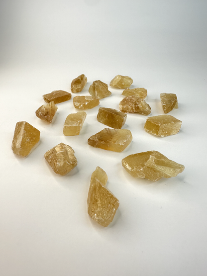 Small Raw Honey Calcite