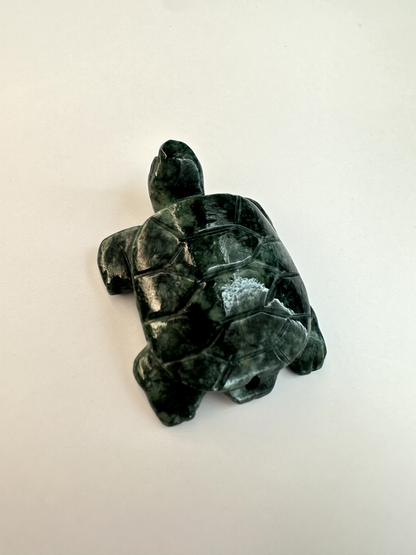 Guatemalan Jade Drilled Turtle