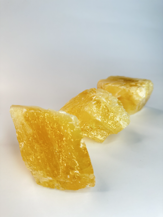 Raw Orange Calcite Chunks