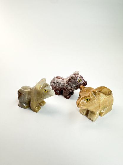 Soapstone Animal Carvings